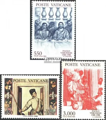 Produktbild von Briefmarken Vatikanstadt 1988 Mi 949-951 (kompl.Ausg.) postfrisch Paolo Veronese