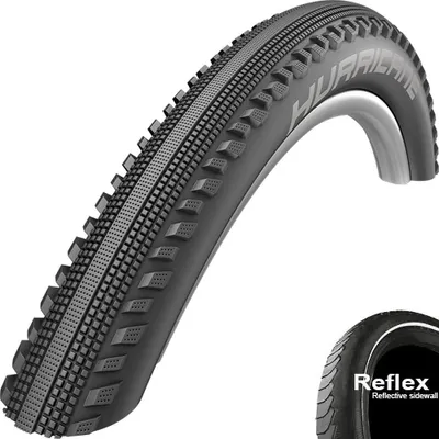 Produktbild von Schwalbe Reifen Hurricane 27.5x2.00\" 50-584 schwarz Reflex E-50 HS499 Draht