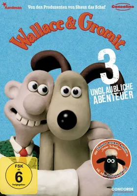 Produktbild von Wallace & Gromit - 3 unglaubliche Abenteuer