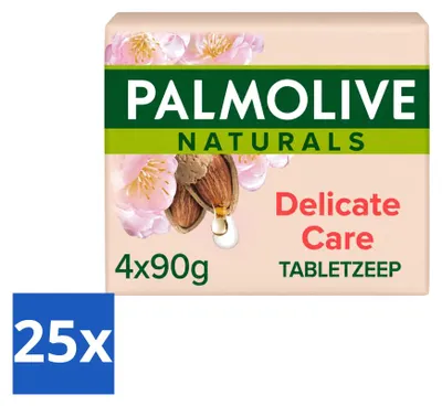 Immagine prodotto di 25 saponette Palmolive Naturals Delicate Care – confezione – 25 pezzi