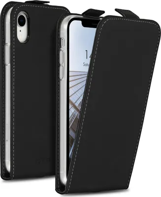Produktbild von Accezz Flip Case iPhone Xr - Schwarz