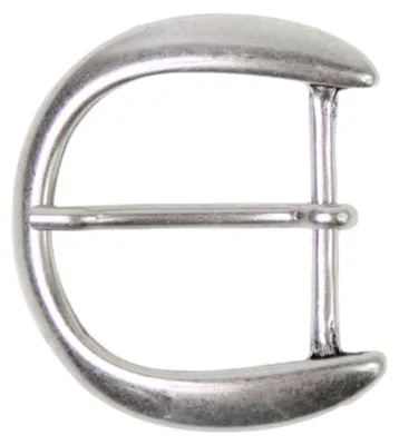 Produktbild von FRONHOFER Gürtelschnalle silber, Dornschnalle für 3 cm Riemen