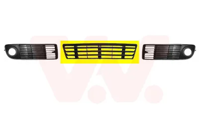 Produktbild von VAN WEZEL Lüftungsgitter Grill Stoßfänger für AUDI A6 Avant (4B5, C5)
