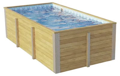 Produktbild von weka Massivholzpool Siarago Gr. 1