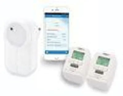 Obrázok produktu pre 2 ks termostatu radiátora Smart Home System s bránou a aplikáciou Olympia