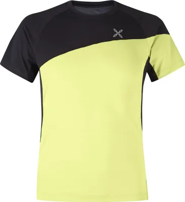 Produktbild von Montura COLOR BLOCKING T-SHIRT (Herren), Farbe:202-SUNNY LIME, Größe:XL