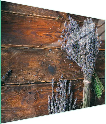 Obrázek produktu pro Skleněné krájecí prkénko 52x30 levandule