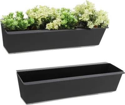 Produktbild von Blumenkästen 6 Stück aus Kunststoff für Europalette
