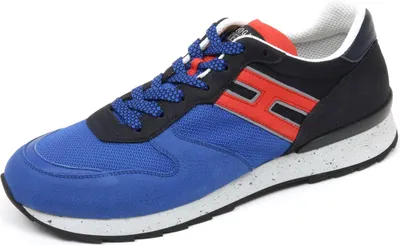 Produktbild von C7488 Trainer Mann HOGAN REBEL R261 dunkelblau Schuh/blauer Schuh Mann