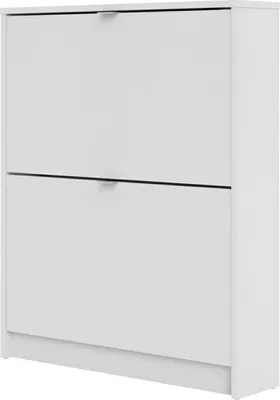 Produktbild von Shane Schuhschrank 2 Klapptüren 1R weiss.