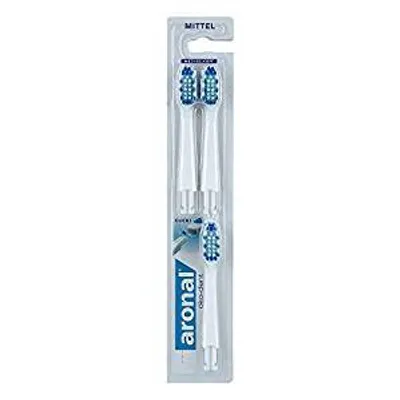 Obrázek produktu pro aronal öko dent vyměnitelné hlavice střední Úsporné a ekologické balení 2 ks