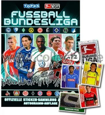 Produktbild von Topps Bundesliga 09/10 Sticker - Komplettsatz+Leeralbum