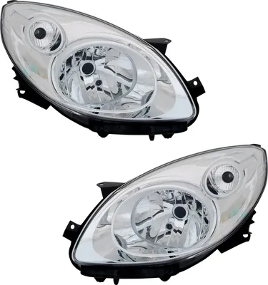 Produktbild von TYC Scheinwerfer Set für Renault Twingo 2 CN0 3/2007- Chrom H4 LWR