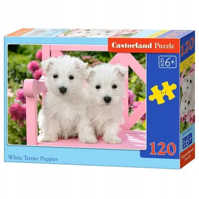 Immagine prodotto di Puzzle 120 pezzi Cuccioli Terrier 13494