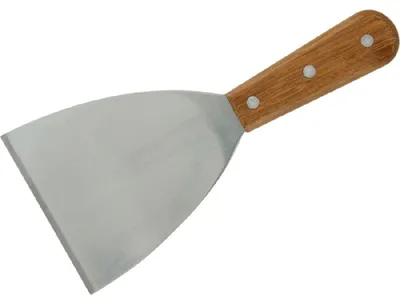 Produktbild von Spachtel mit Holzgriff, Edelstahl,  Länge 22 cm