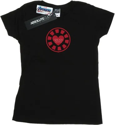 Produktbild von Marvel - "Avengers Endgame I Love You 3000" T-Shirt für Damen BI6384 (S) (Schwarz)