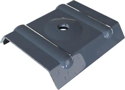 Produktbild von Weckman Kalotten Trapez 26/49 100 Stk. anthrazit