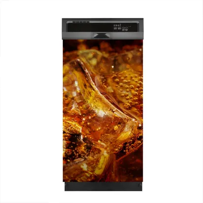 Produktbild von Aufkleber sticker 45x80 cm Dekorative folie Spülmaschine - Cola auf Eis