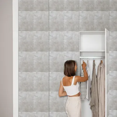 Immagine prodotto di Tulup - Pellicola adesiva per mobili - Pellicola autoadesiva 75x150 cm - Pellicola per mobili, ideale per armadi - Pellicola per mobili - Pellicola per la cucina - Impermeabile - Lavabile - Autoadesiva - Senza bolle d'aria - Texture fine