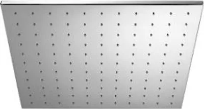 Zdjęcie produktu dla HSK 1100067 Głowica prysznicowa kątowa płaska 400x400mm mosiądz chromowany