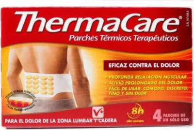Produktbild von Thermacare Heatwraps unterer Rücken und Hüfte 4 Einheiten