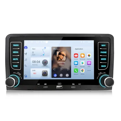 Immagine prodotto di Autoradio 7'' 2+64G CarPlay Android14 adatta per Audi A3 8p 8v S3 RS3 2003-2013 GPS DAB NAVI WIFI SWC BT FM USB tipo C