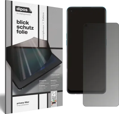 Produktbild von Blickschutzfolie für Oppo A94 5G matt Schutzfolie Folie Display Schutz dipos