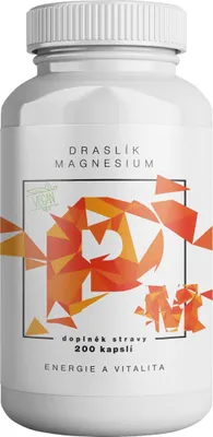 Zdjęcie produktu dla BrainMax Cytrynian potasu i magnezu + jabłczan magnezu, 200 kapsułek roślinnych