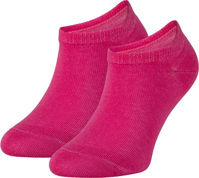 Produktbild von Kinder Sneaker Socken für Mädchen & Jungen Kurze Baumwollsocken, 30-35, Fuchsia (Raspberry Obs