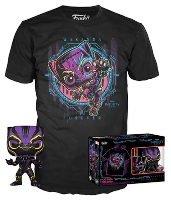 Productafbeelding van Funko Pop! Vinylfiguur Marvel Wakanda Forever - Zwarte Panter, exclusieve editie