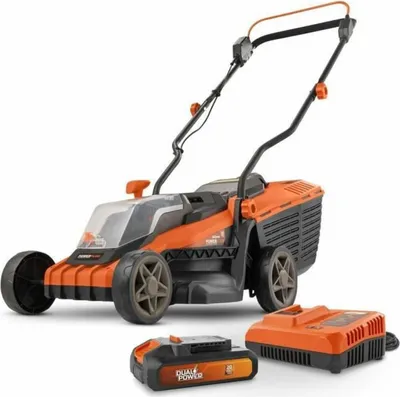 Obrázok produktu pre Kosačka na trávu Powerplus Dual Power 4Ah batéria 20 V