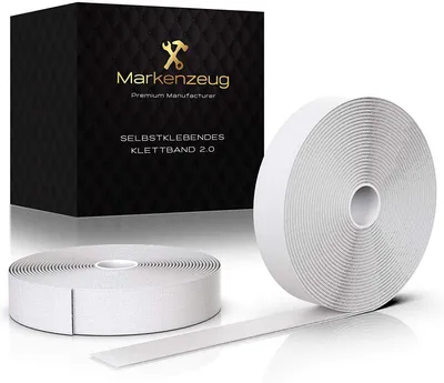 Produktbild von MARKENZEUG Premium Klettband selbstklebend I 8m -