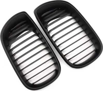 Immagine prodotto di Griglia anteriore - Inserti neri opachi - Per BMW Serie 3 E46 325i/330i 4 porte (2002-2005)