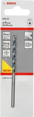 Zdjęcie produktu dla BOSCH 2608588138 BOSCH CYL-5 Betonbohrer, Ø 4,0 mm, 1 St.