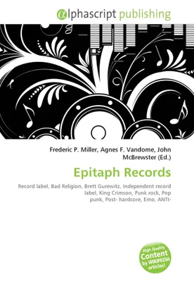 Produktbild von Epitaph Records