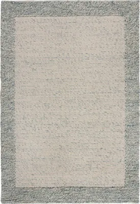 Productafbeelding van 200x290 cm Vloerkleed Bobble Wool, blauw