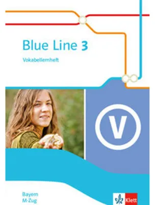 Obrázok produktu pre Blue Line 3 M-Zug. Ausgabe Bayern. Vokabellernheft Klasse 7