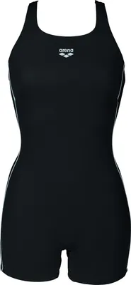 Produktbild von arena Finding Badeanzug Damen langes Bein, Farbe:Schwarz, Größe:38