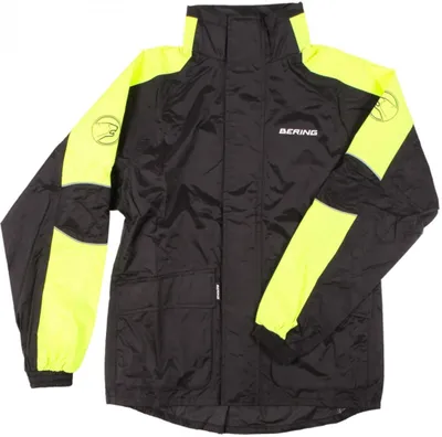 Produktbild von BERING MANIWATA Regenjacke schwarz-fluogelb XS