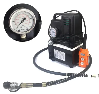 Obrázek produktu pro Elektrické hydraulické čerpadlo, tlak 70 MPa, přenosný design, barva černá
