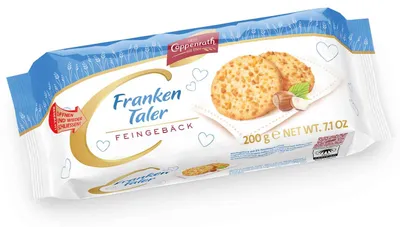 Produktbild von Franken Taler Hausgebäck von Coppenrath, 200g