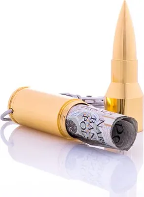Produktbild von Notfall-Schlüsselanhänger BULLET Schlüsselanhänger Kugel Militär