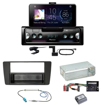 Produktbild von Pioneer SPH-20DAB DAB+ Bluetooth FLAC USB Einbauset für Skoda Octavia 2 Yeti 5L