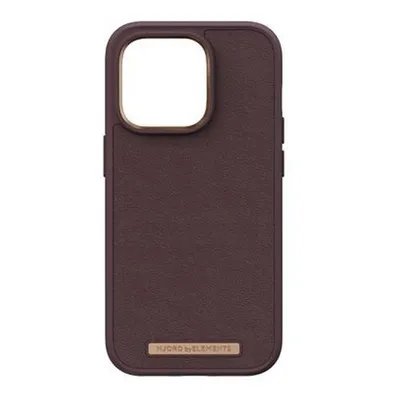 Produktbild von Njord byELEMENTS Genuine Leather, Cover, Apple, iPhone 14 Pro, 15,5 cm (6.1"), Braun