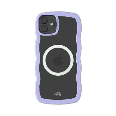 Produktbild von Wavy Hülle MagSafe Purple  - Kompatibel mit iPhone 12