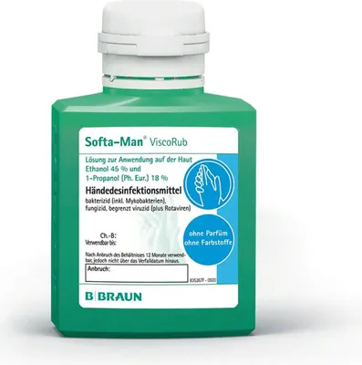 Produktbild von B.Braun Softa-Man ViscoRub 100 ml Kittelflasche Händedesinfektion
