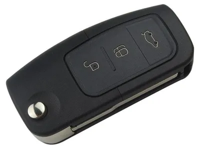 Produktbild von Techstar®-Autoschlüsselgehäuse, kompatibel mit Ford Focus, Fiesta, Mondeo, Galaxy, Kuga, C-Max, 3 Tasten