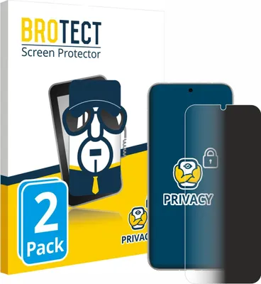 Produktbild von 2x BROTECT Sichtschutzfolie für Huawei Pura 80 Pro Anti-Spy Privacy Sichtschutz Blickschutz Folie Blaulicht-Schutz
