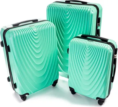 Produktbild von Reisekoffer 663, Farbe: minzes Set