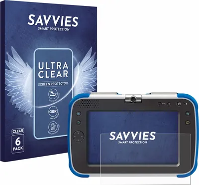 Produktbild von 6x Für Vtech Storio Max XL 2.0 Schutzfolie Savvies Displayschutz Display Schutz Folie Klar Transparent